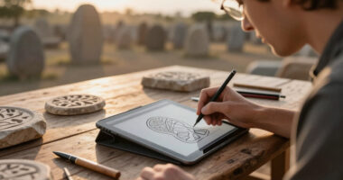 The Cutting Edge Of SVG Carving: AI's Influence On 'The Runestone Field'